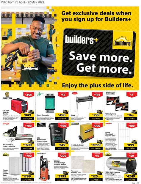 Builders Warehouse Catalogue - 2023/04/25 - 2023/05/22 | Yulak