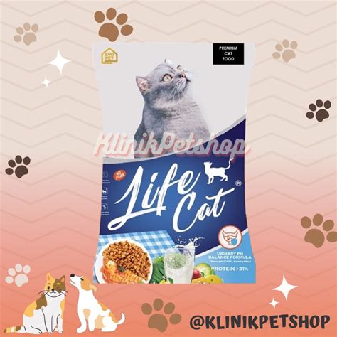 Jual LIFE CAT DRY FOOD 1000GR MAKANAN KUCING KERING LIFE CAT KITTEN