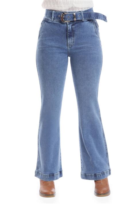 Ripley Jeans Tobillero Flare Mujer Metal Jeans Diana