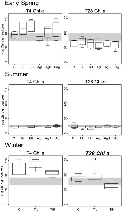 Boxplot Of Microphytobenthic Biomass Sediment Chlorophyll A