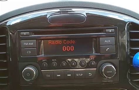 Nissan Radio Code From The VIN Number