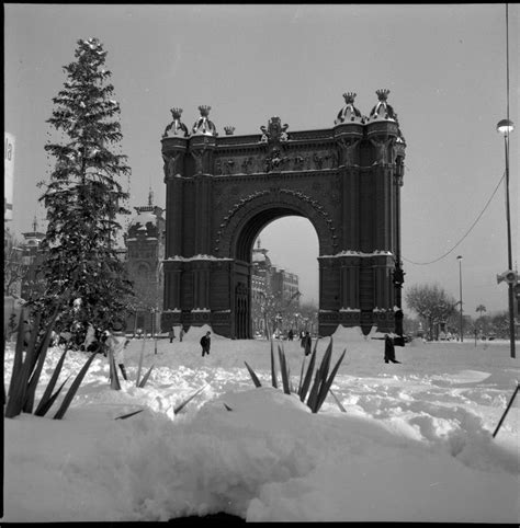 Барселона Великий снегопад 1962 barcelona excursii