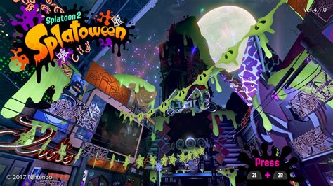 Splatoon 2s Splatoween Event Updates Game With Halloween Flavored