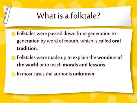 Ppt Folk Tales Powerpoint Presentation Free Download Id9563880