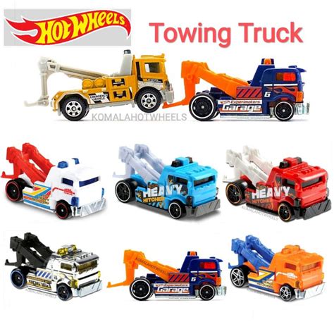 Jual Hot Wheels Truck Derek Towing Car Original Mattel Diecast Shopee