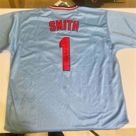 St Louis Cardinals Ozzie Smith Signed Autograph Brand New Mitchell