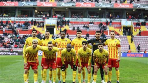 Kayserispor Hafta Sonra Puan Ald H Rs Z Gazetesi