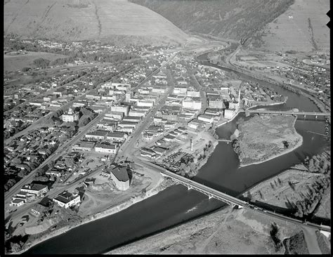 Aerial View Of Missoula Montana History Portal