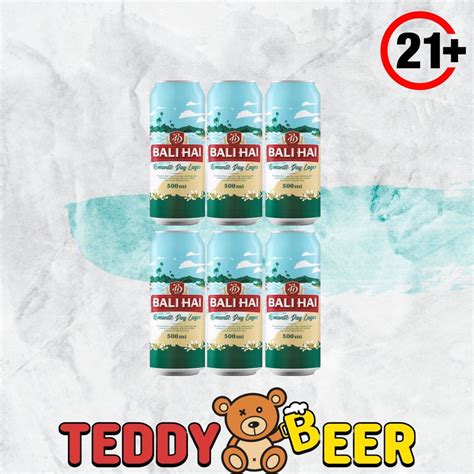 Jual Bali Hai Day Lager Beer Paket 6 Kaleng 500ml Shopee Indonesia