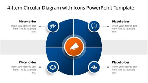 Hexagon Venn Diagram Powerpoint Template Slidemodel