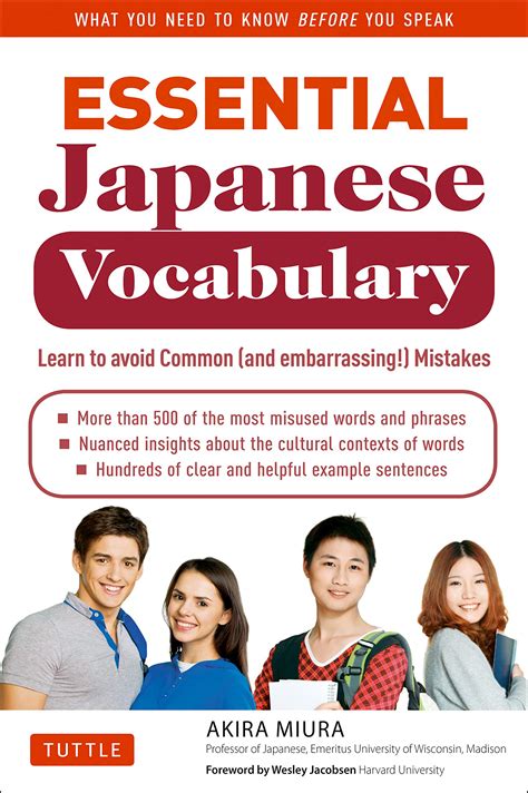 Essential Japanese Vocabulary: An Indispensable Aid to Achieving