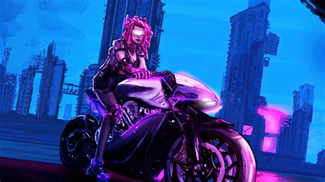 Cyber Biker Girl 4k Wallpaper Hd Artist Wallpapers 4k Wallpapers Images