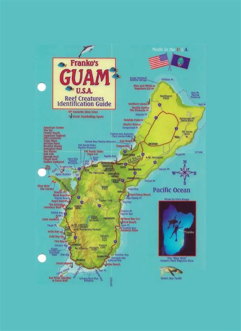 Guam Zip Code Map