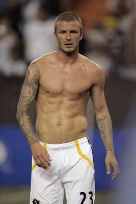 David Beckham's Abs