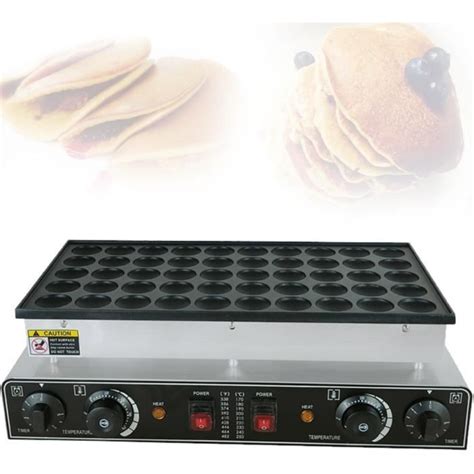 Machine À Crêpes 50 Trous 1700 W Chauffage Rapide Machine À Muffins