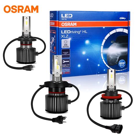 OSRAM L Mpadas De Nevoeiro Para Carros L Mpadas LED 6000K Mini H4 H11