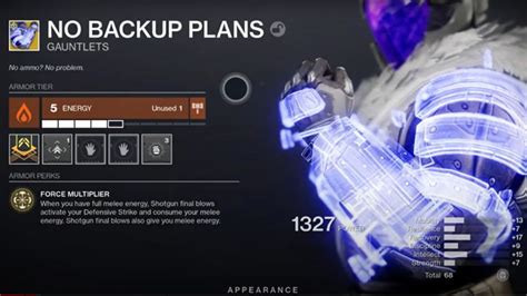 Destiny How To Get No Backup Plans Giga Screens