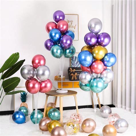 Balloon Stand Kit For 7 13 19 Balloons Adjustable Balloon Column Stand