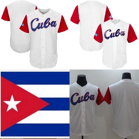 2020 2017 Cuba World Baseball Classic WBC Jersey Authentic Custom Any ...