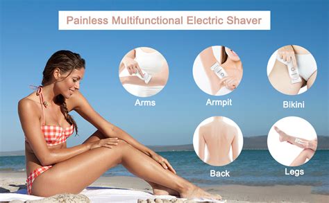 Electric Lady Shaver Painless Womens Razor Bikini Trimmer Cordless