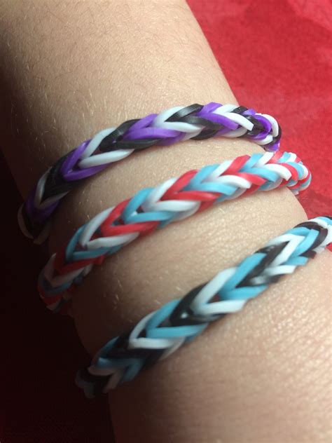 Colorful Rubberband Bracelets - Etsy