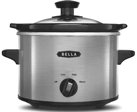 BELLA 17170 1.5 Quart Slow Cooker Instruction Manual