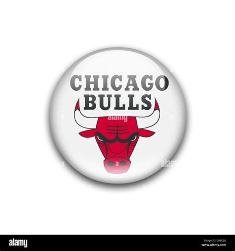Chicago Bulls logo symbol icon flag Stock Photo - Alamy