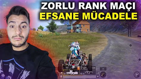 MANTIKLI OYNADIK ZORLU RANK MAÇINI KAZANDIK PUBG MOBİLE YouTube