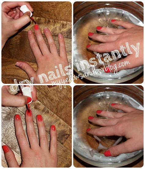 dry nails instantly - Twist Me Pretty