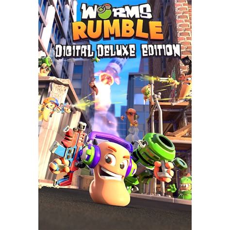 Worms Rumble Digital Deluxe Edition Pc Windows Elgiganten