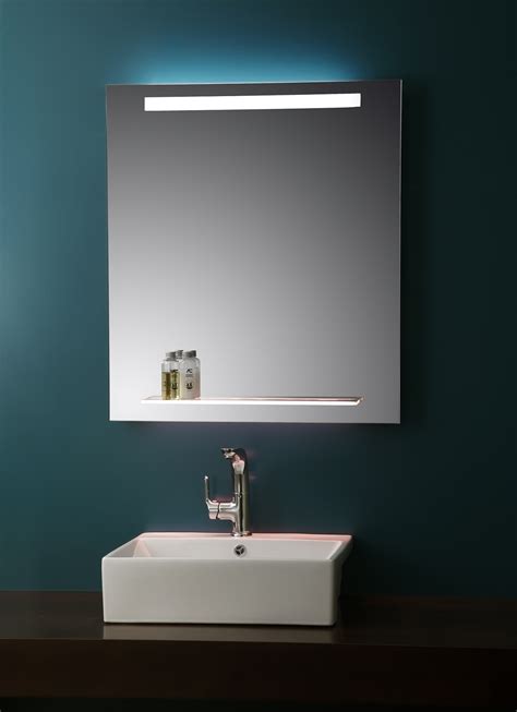 Led Bathroom Mirror With Shelf – Everything Bathroom