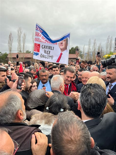 Chp Milletvekili Aday Mustafa Sar G L Erzincan A Geldi