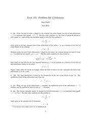 PS2 Solutions Econ 101 Problem Set 2 Solutions Sean Fahle Fall 2013