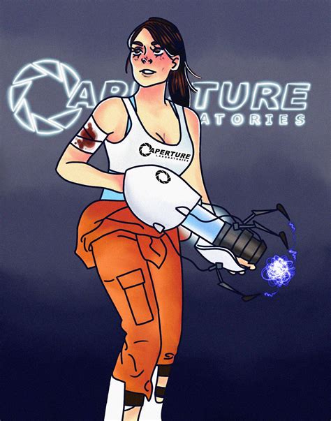 Portal Concept Art Chell