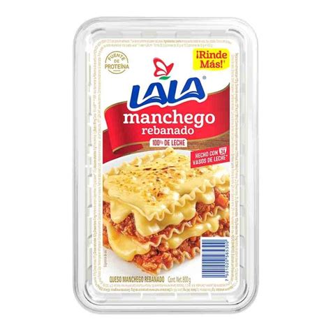 Queso Manchego Lala Rebanado 800 G Walmart