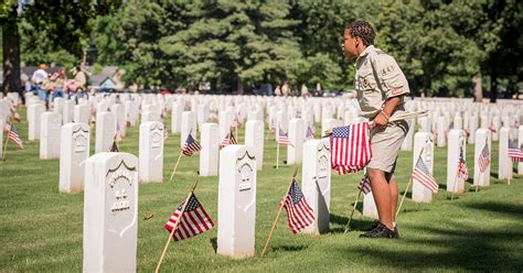 Guidance For Honoring Veterans With Grave Site Flags On Memorial Day