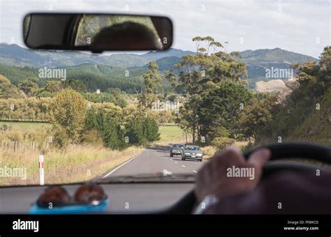 Driving Highway 25near Coromandel Towncoromandel Peninsulanorth