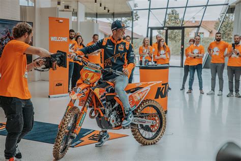 Ktm Throws Party For Tom Vialle Transmoto