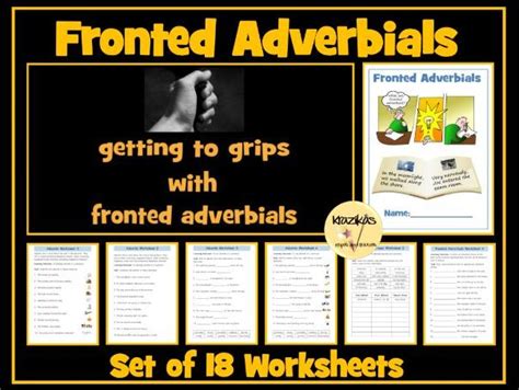 Fronted Adverbials Worksheets | Teaching Resources