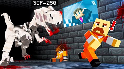 DINOSSAURO SCP 250 NO MINECRAFT ZOOLÓGICO SCP 3 YouTube