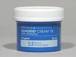 Silvadene Topical Uses Side Effects Interactions Pictures