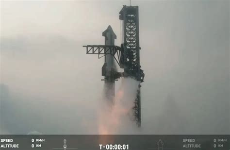 Video As Spacex Lanz Starship El Cohete M S Grande Del Mundo En Su