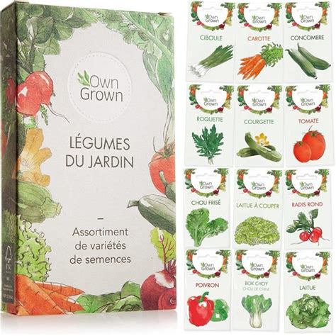 Kit De Graines De L Gumes Pr T Pousser L Gumes Incontournables