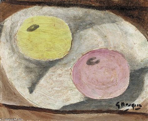 Artwork Replica Still Life With Two Apples By Georges Braque Inspired