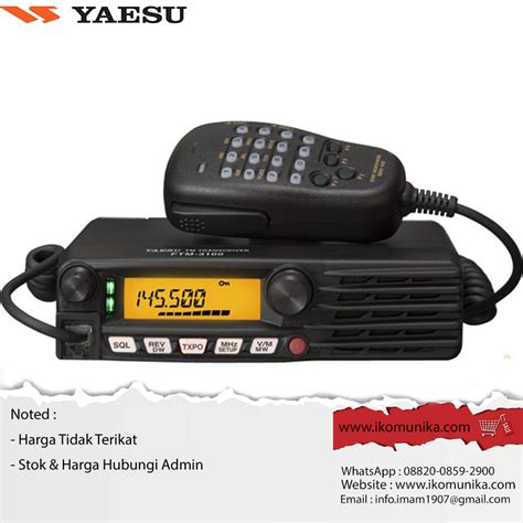 Yaesu FTM 3100 Supplier Alat Radio Komunikasi Jakarta