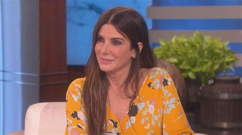 Sandra Bullock Claims A Penis Facial Will Keep You Looking Young