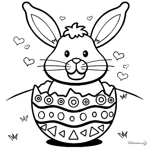 Easter coloring for children - Easter Coloring Pages for Kids