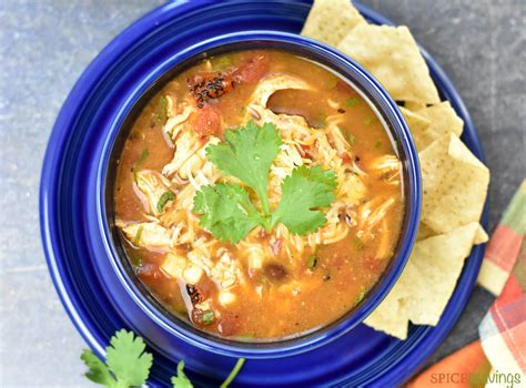 Instant Pot Chicken Tortilla Soup Spice Cravings