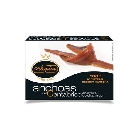 Anchoas del Cantábrico en Aceite de Oliva 00 Arlequín