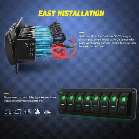 A Simplified Guide To Wiring A 12v Rocker Switch